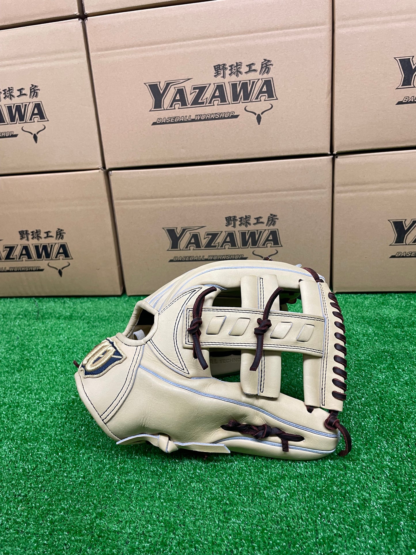 Wilson硬式内野手用27Tブロンド【型付け済み】