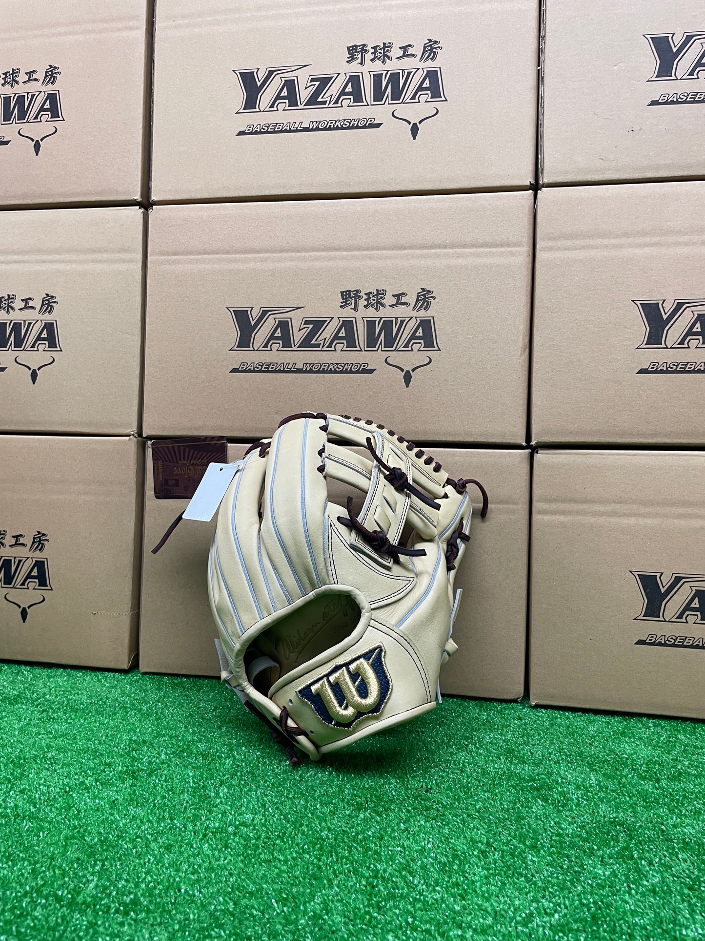 Wilson硬式内野手用27Tブロンド【型付け済み】