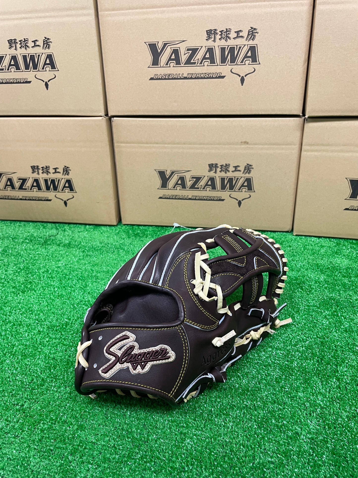 久保田スラッガー KSG-SR2  硬式内野手用高校野球対応【型付け済み】