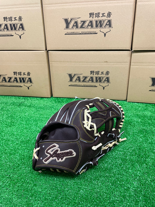 久保田スラッガー KSG-SR2  硬式内野手用高校野球対応【型付け済み】