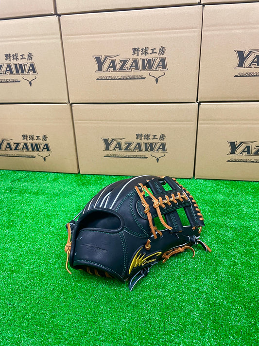 IPセレクト 硬式内野手用グラブ  ブラック×タン  親指ラベル