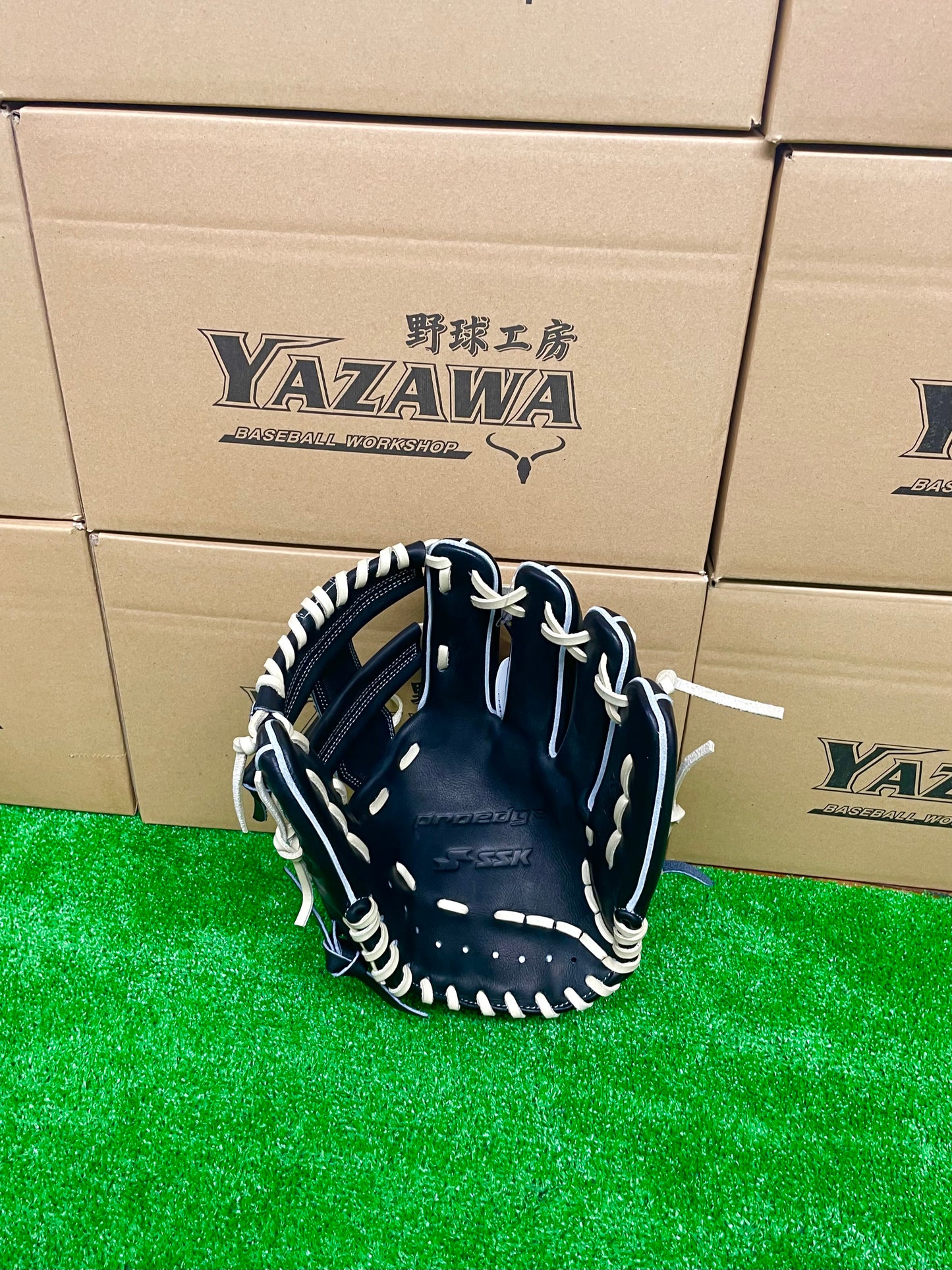 SSK 硬式内野手用グラブPK761PRO ブラック×キャメル