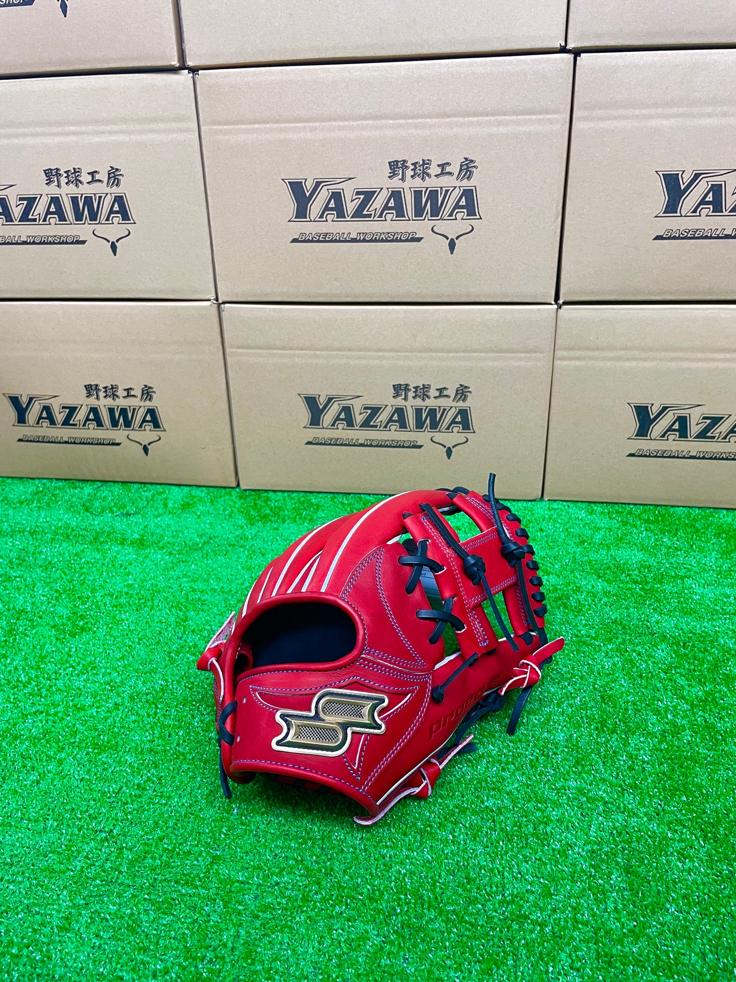 SSK 硬式内野手用グラブPKW84425F Bオレンジ×ブラック