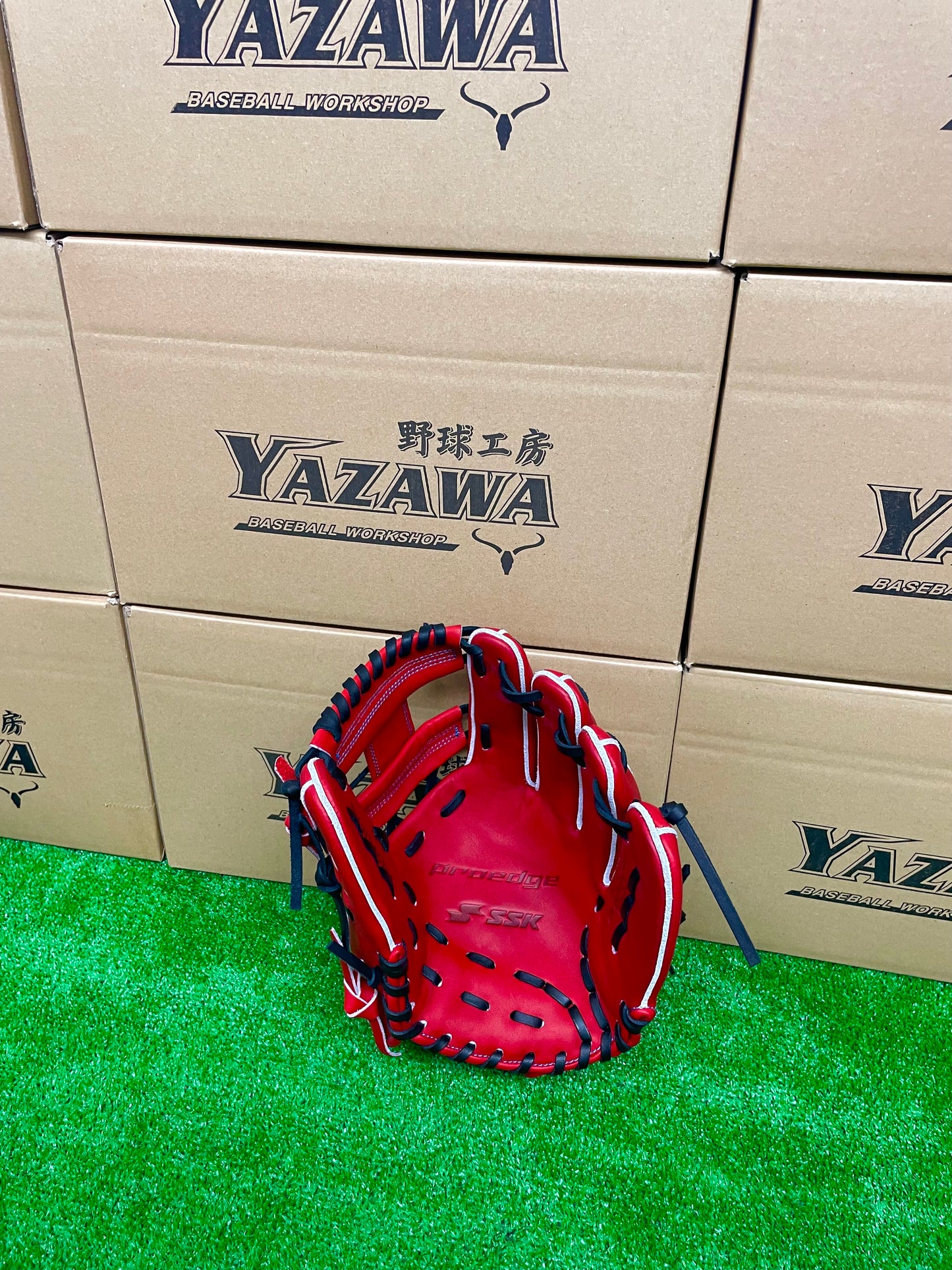 SSK 硬式内野手用グラブPKW84425F Bオレンジ×ブラック