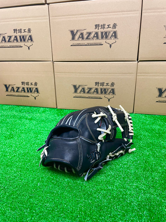 和牛JB 硬式内野手用グラブJB23-006TBLK【型付け済み】ブラック×キャメル