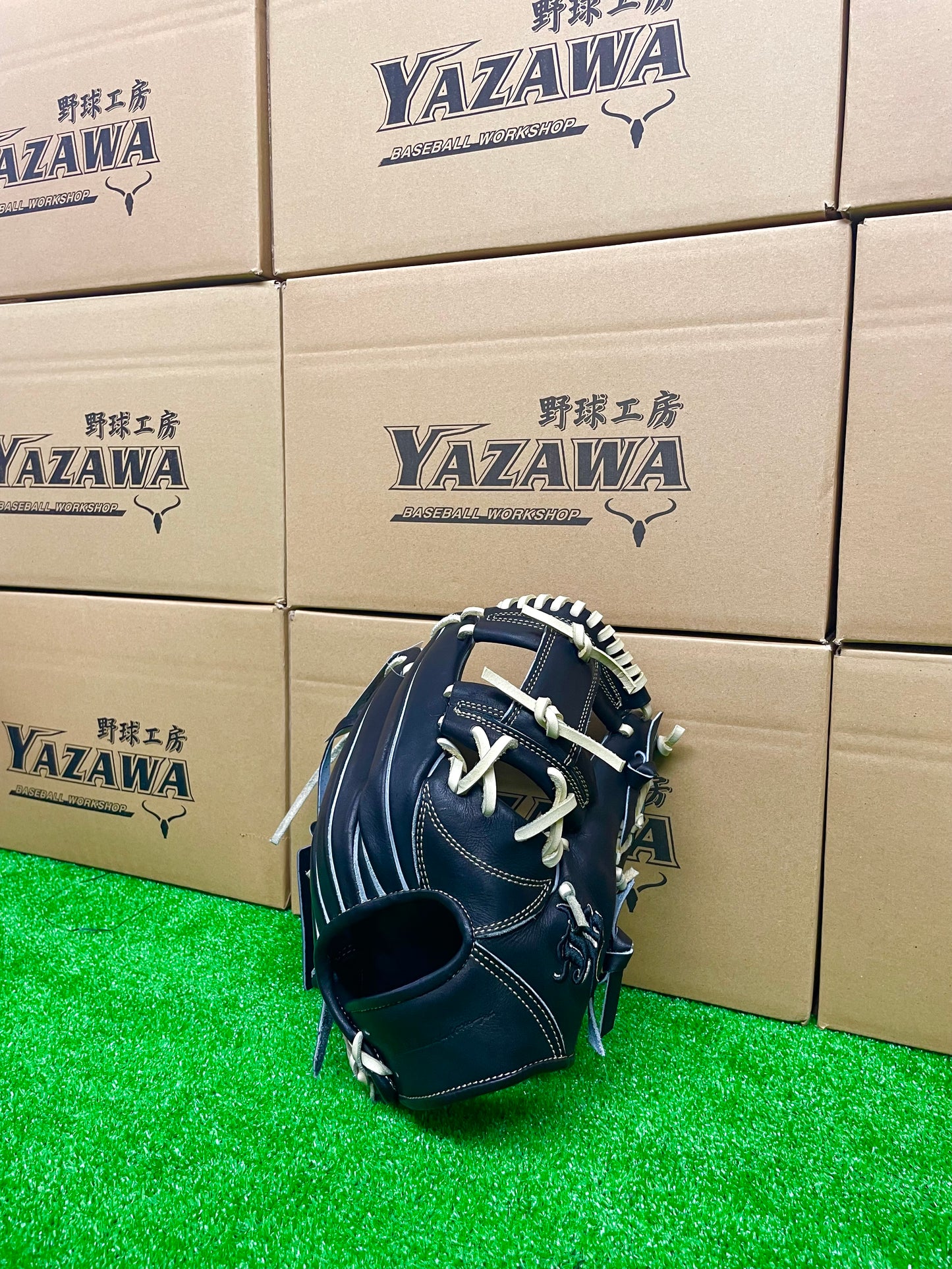 和牛JB 硬式内野手用グラブJB23-006TBLK【型付け済み】ブラック×キャメル