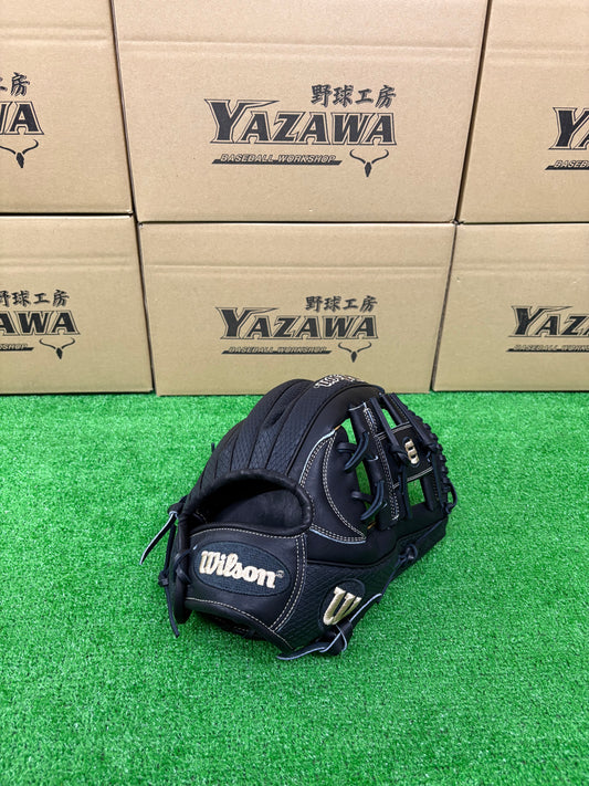 Wilson　軟式内野手用グラブ 【87型】　ブラック×ブラックSSS