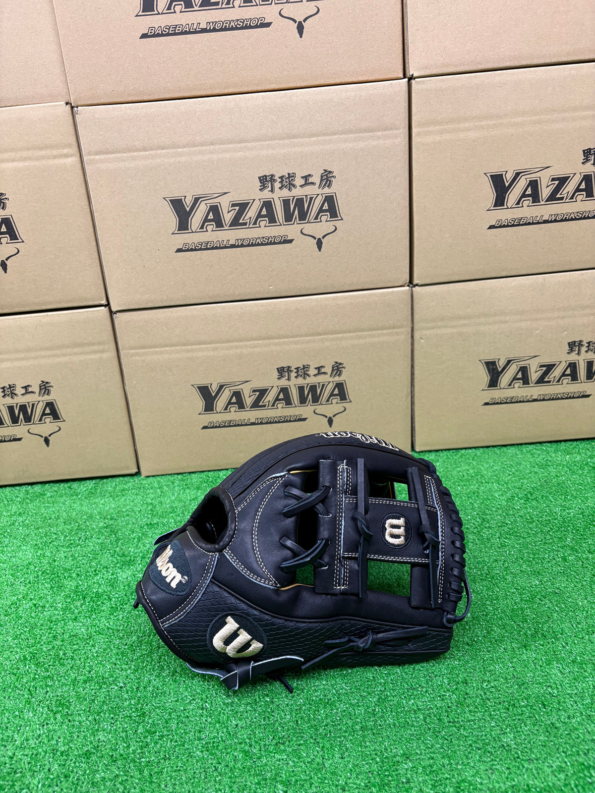 Wilson　軟式内野手用グラブ 【87型】　ブラック×ブラックSSS