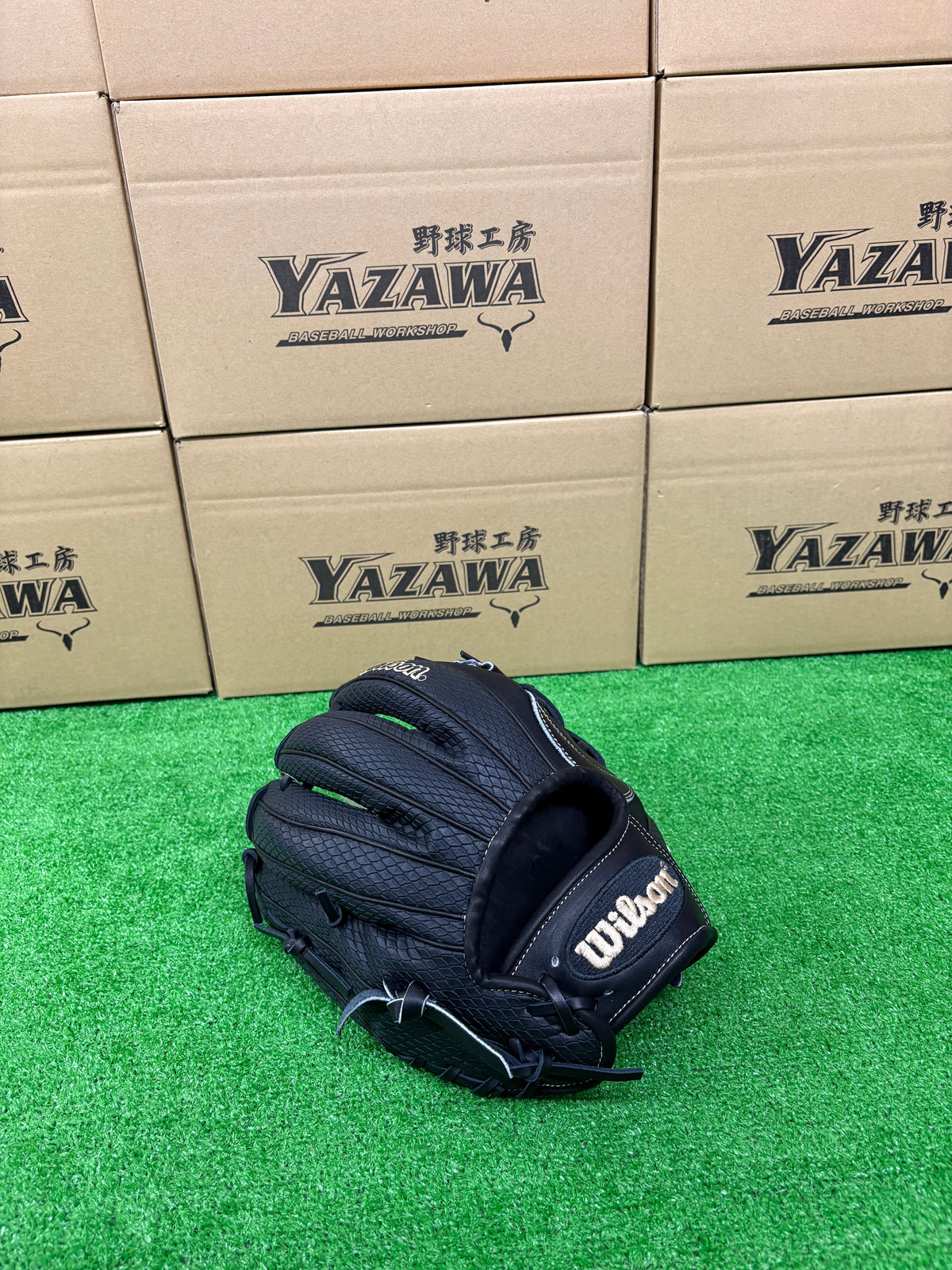 Wilson　軟式内野手用グラブ 【87型】　ブラック×ブラックSSS
