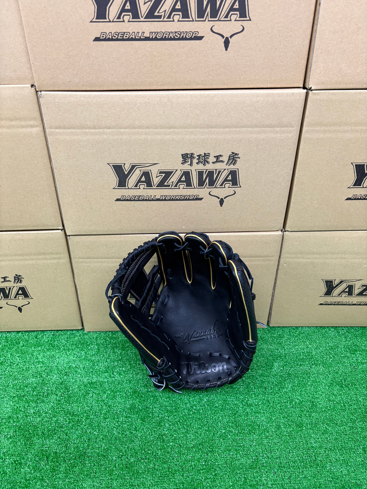 Wilson　軟式内野手用グラブ 【87型】　ブラック×ブラックSSS