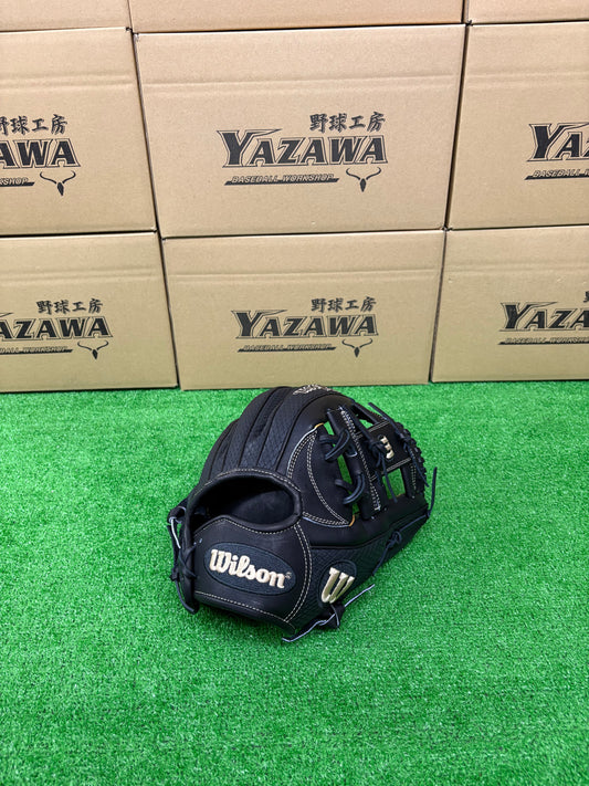 Wilson　軟式内野手用グラブ 【1723型】　ブラック×ブラックSSS