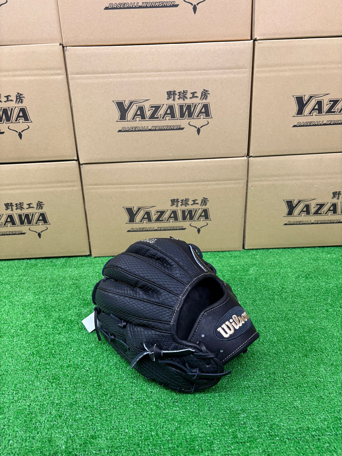 Wilson　軟式内野手用グラブ 【1723型】　ブラック×ブラックSSS