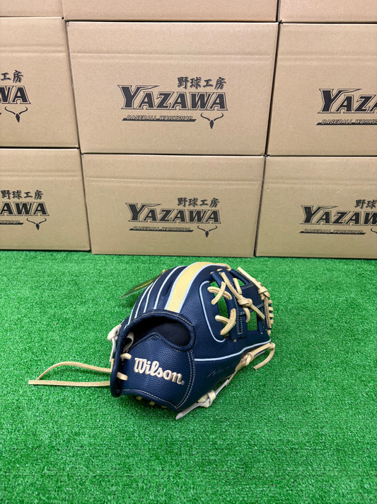 Wilson　少年軟式内野手用グラブ 【6J型】　ネイビー×ネイビーSS