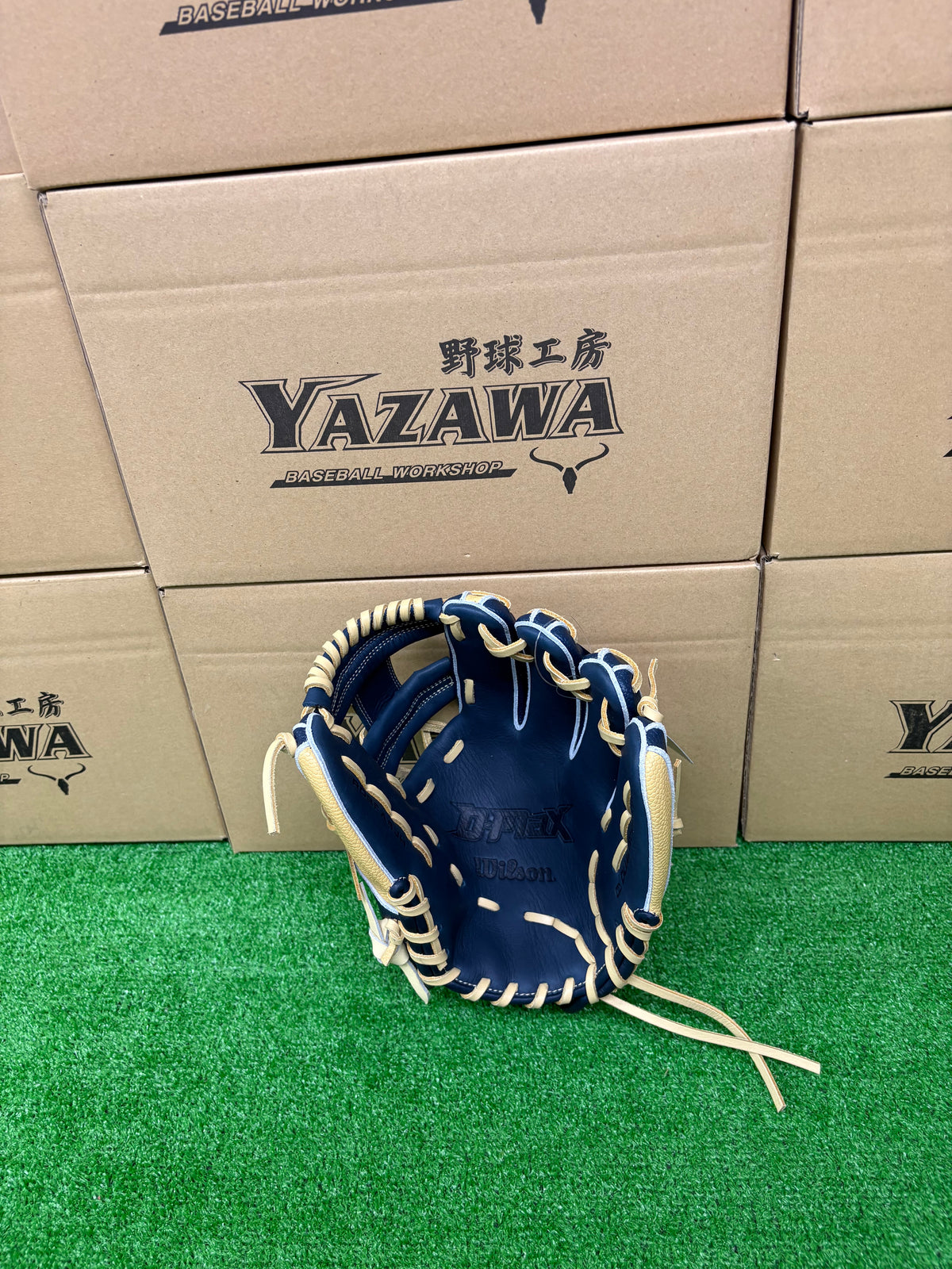 Wilson　少年軟式内野手用グラブ 【6J型】　ネイビー×ネイビーSS