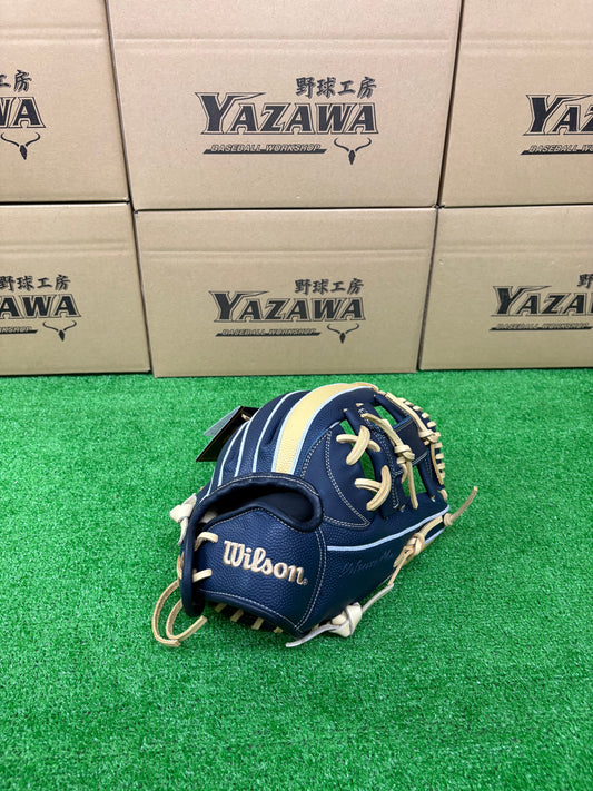 Wilson　少年軟式内野手用グラブ 【7J型】　ネイビー×ネイビーSS