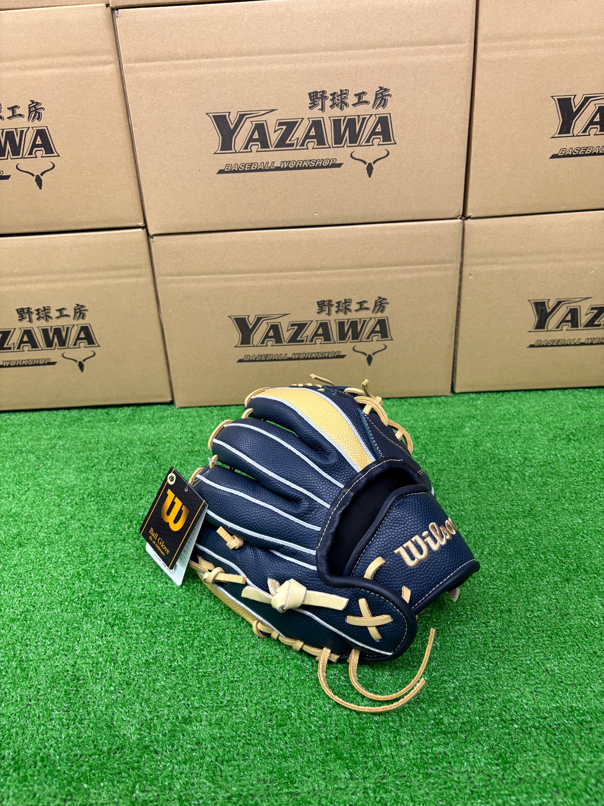 Wilson　少年軟式内野手用グラブ 【7J型】　ネイビー×ネイビーSS