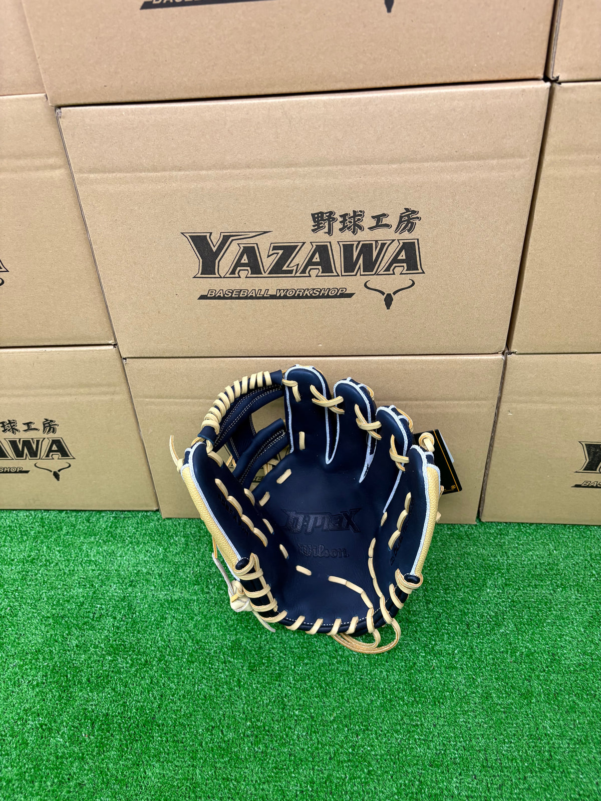 Wilson　少年軟式内野手用グラブ 【7J型】　ネイビー×ネイビーSS