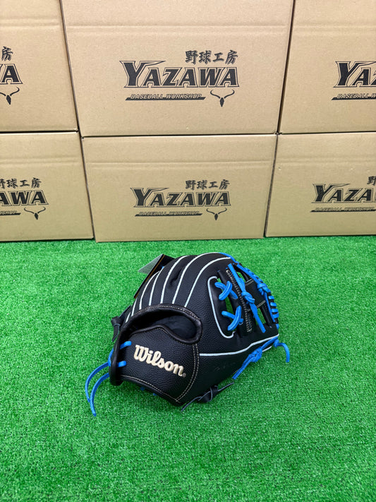 Wilson　少年軟式内野手用グラブ 【6J型】　ブラック×ブラックSS