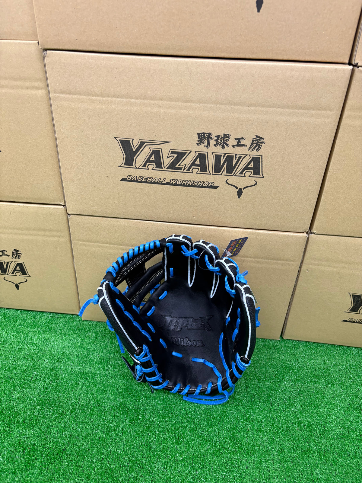 Wilson　少年軟式内野手用グラブ 【6J型】　ブラック×ブラックSS