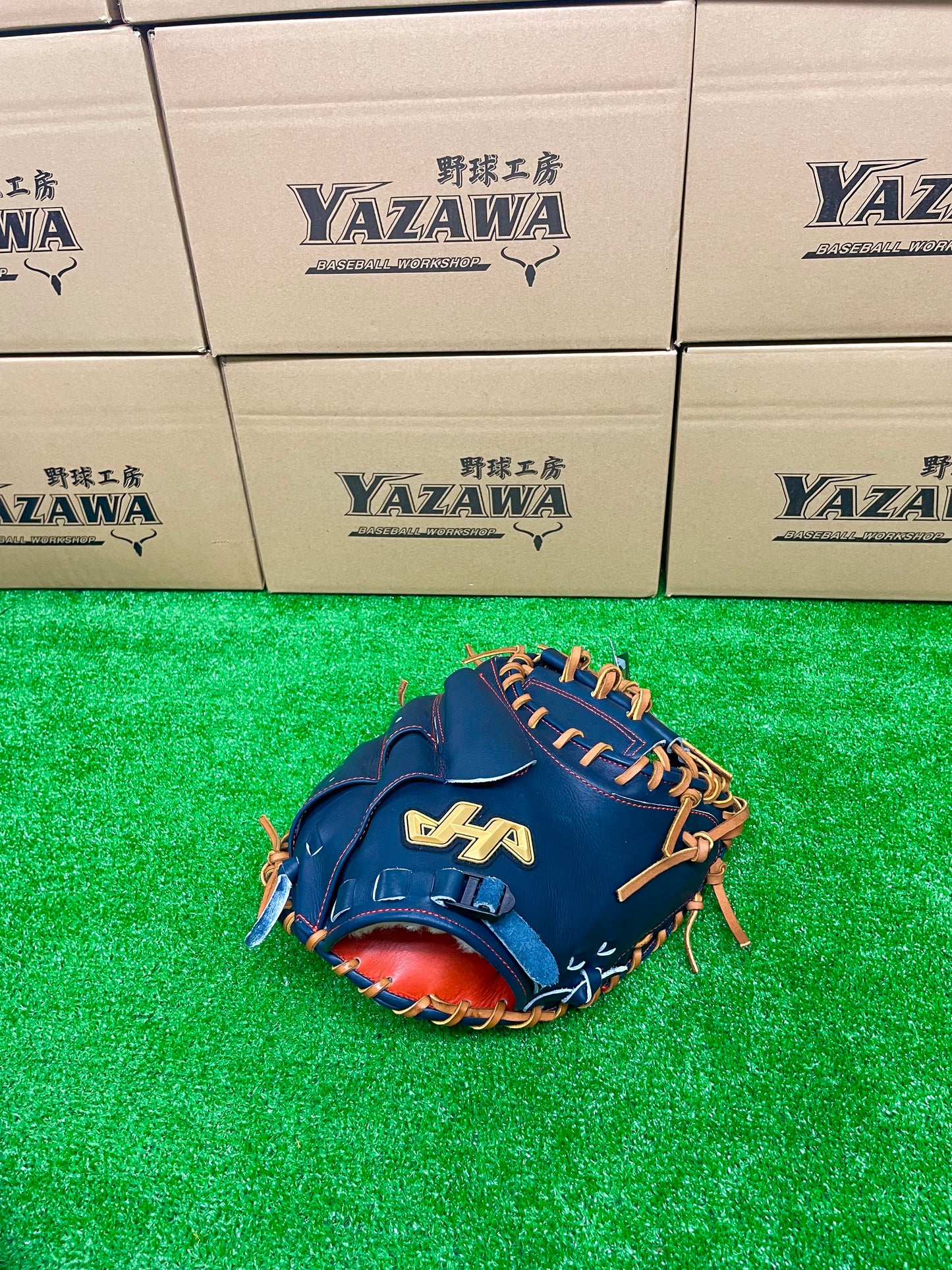 ハタケヤマ硬式キャッチャーミット　PRO-M8IB　Iブラック