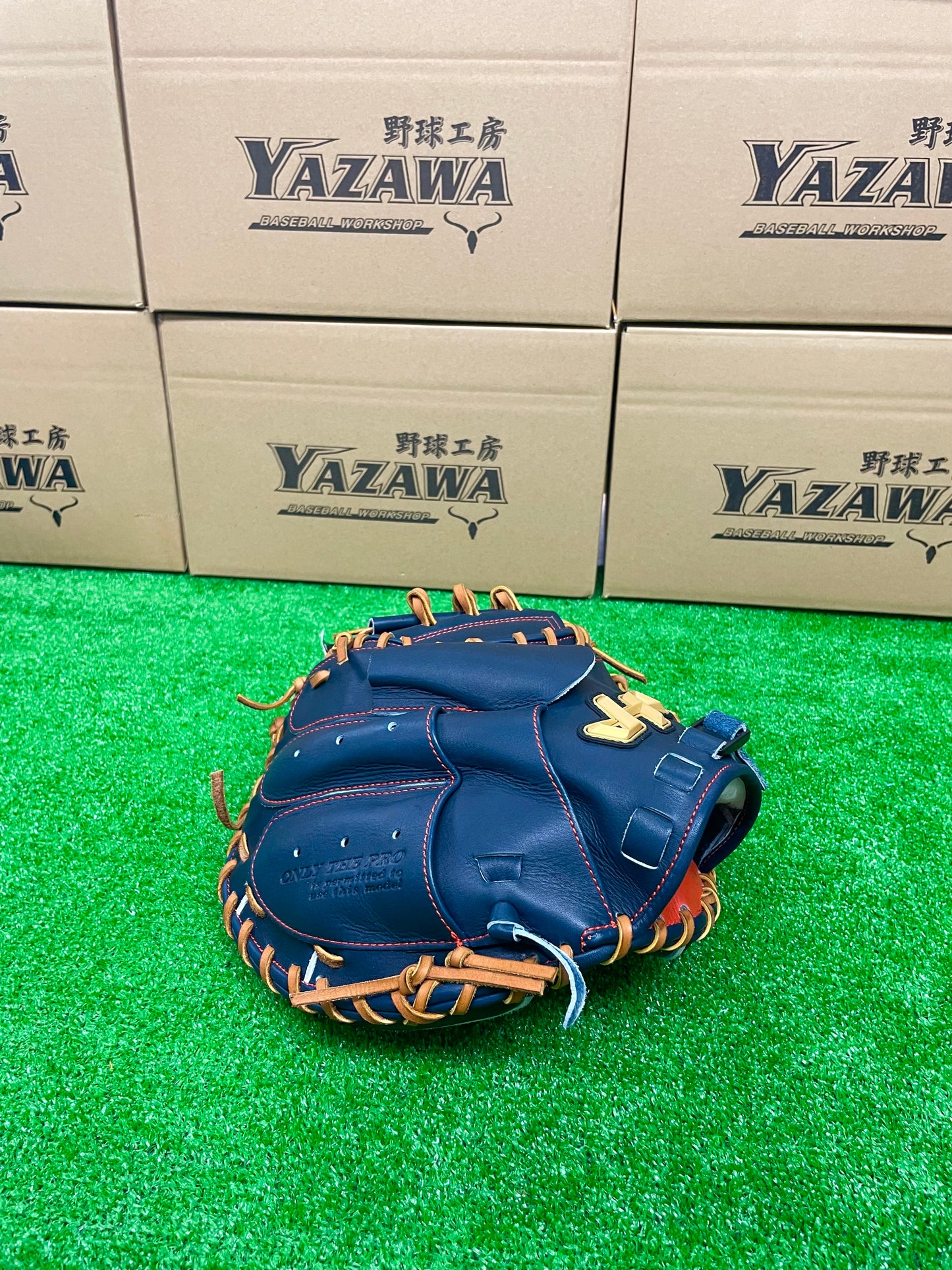 ハタケヤマ硬式キャッチャーミット　PRO-M8IB　Iブラック