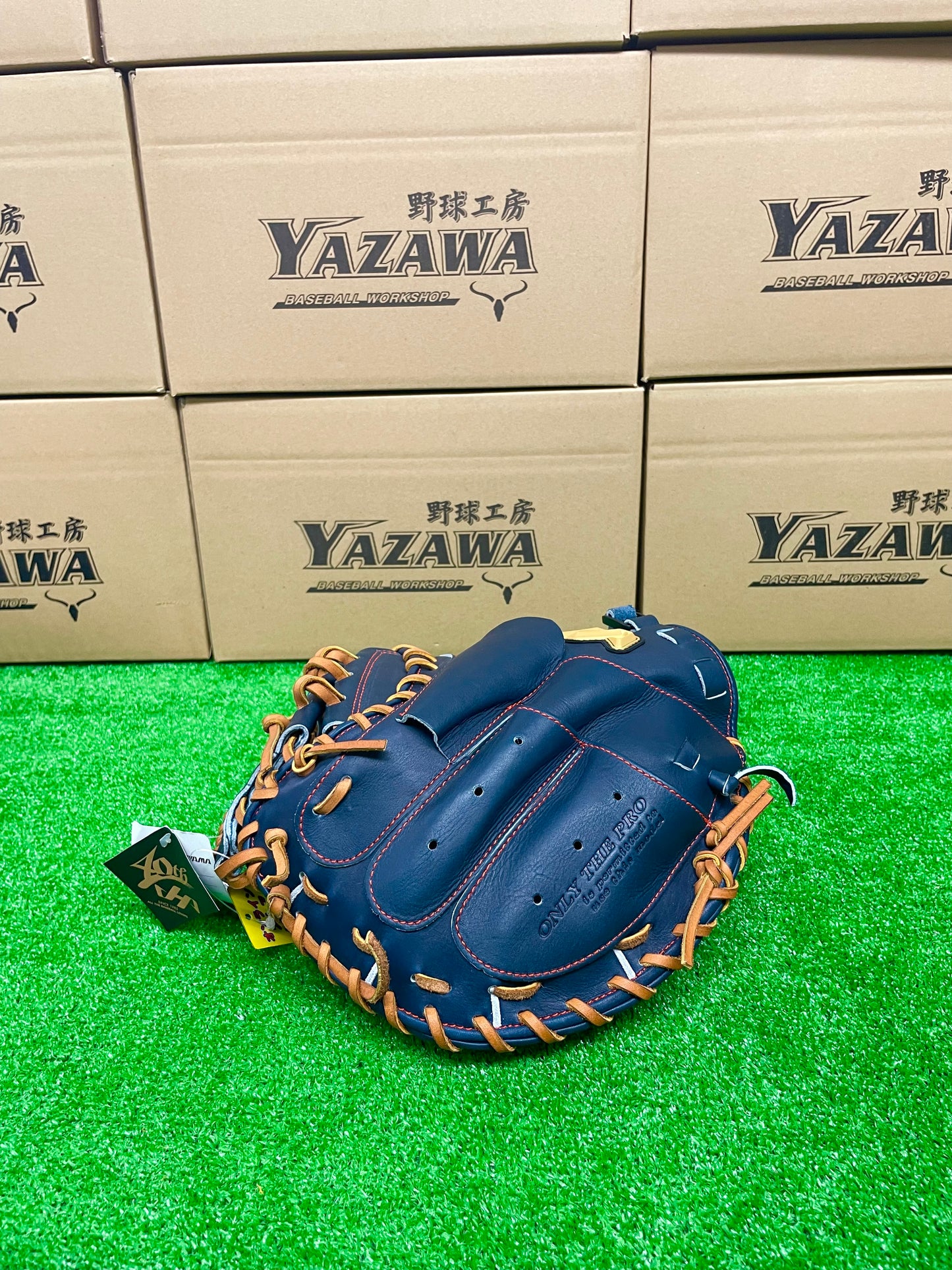 ハタケヤマ硬式キャッチャーミット　PRO-M8IB　Iブラック