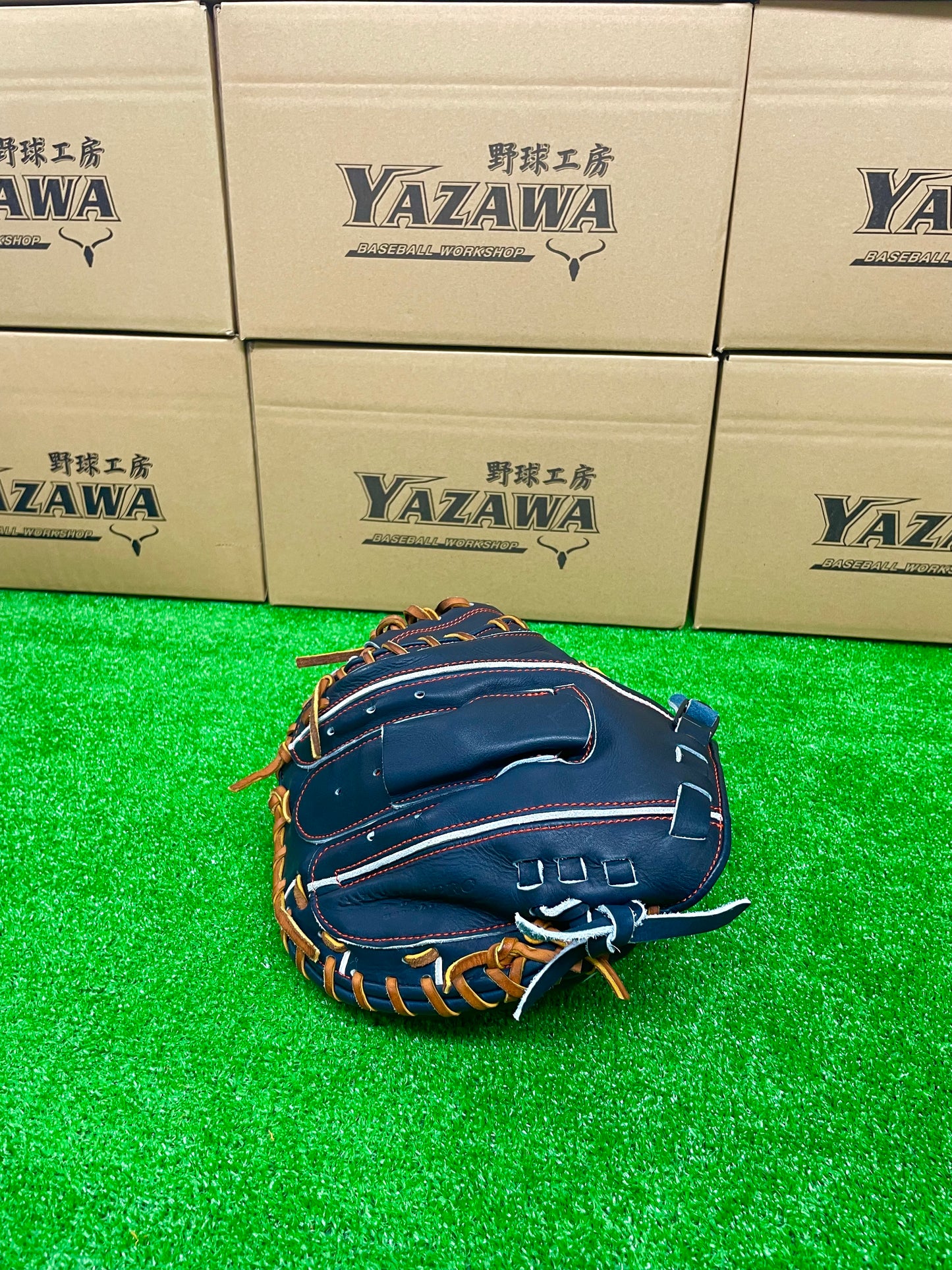 ハタケヤマ硬式キャッチャーミット　M5型　Iブラック