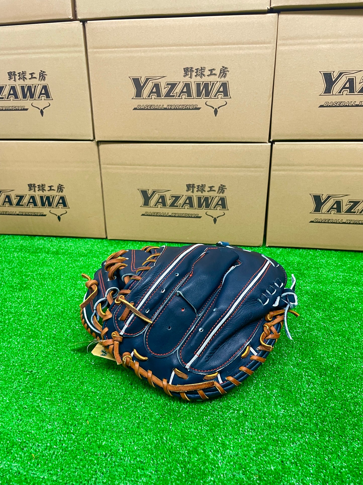 ハタケヤマ硬式キャッチャーミット　M5型　Iブラック