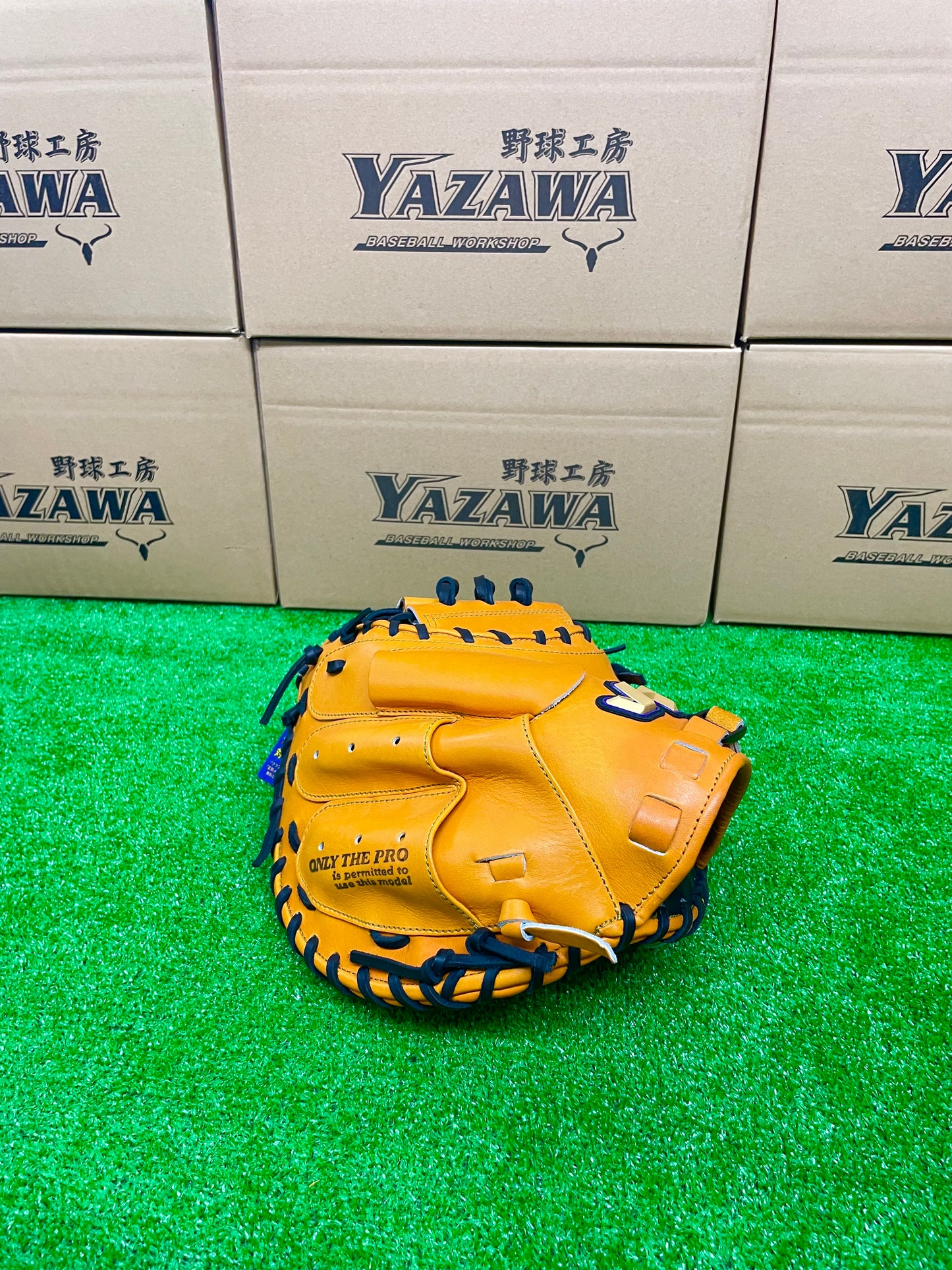 ハタケヤマ硬式キャッチャーミット　K-M9by　Jイエロー