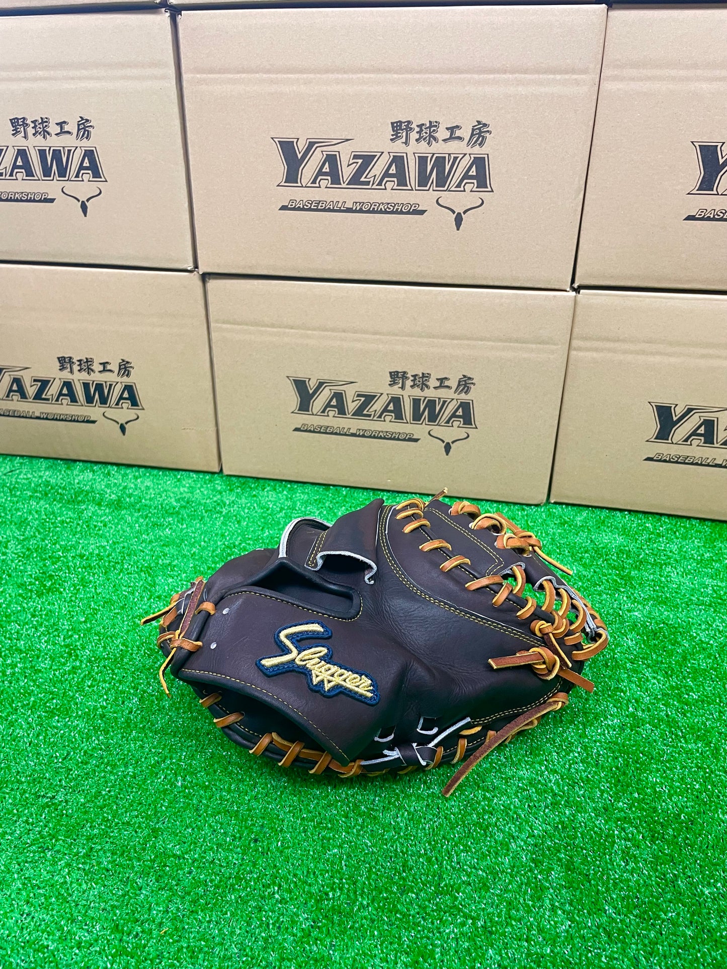 久保田スラッガー　硬式キャッチャーミットKCI【型付け済み】