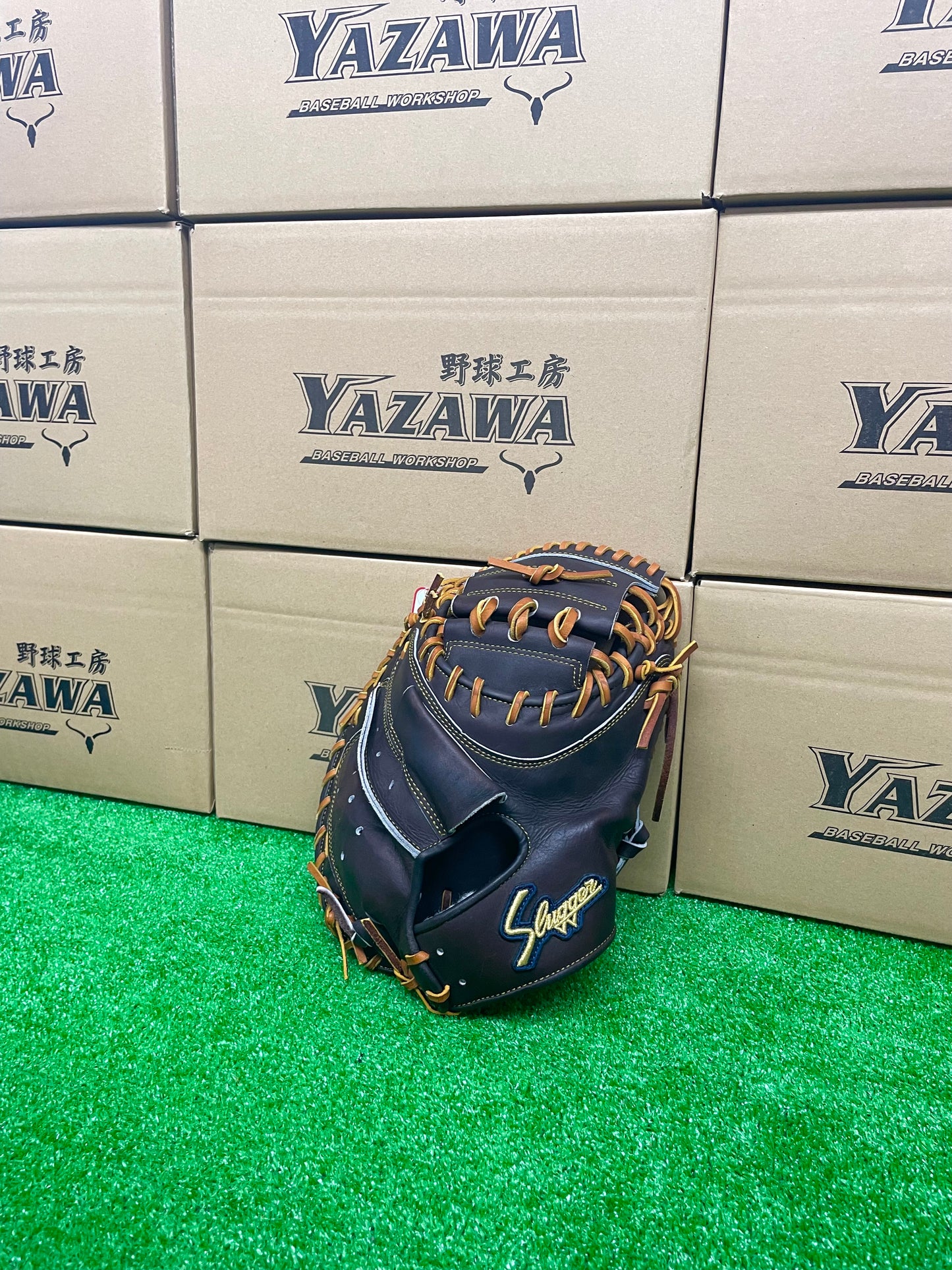 久保田スラッガー　硬式キャッチャーミットKCI【型付け済み】