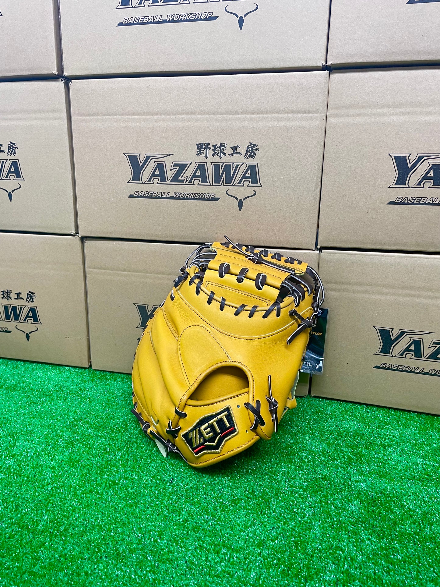 ZETT 硬式キャッチャーミット中村モデルBPROCM830　オークブラウン