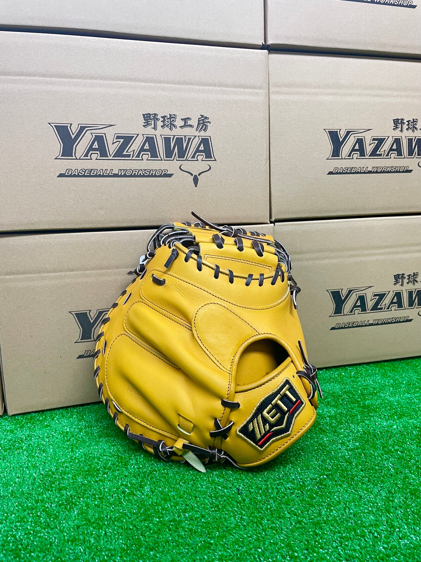 ZETT 硬式キャッチャーミット中村モデルBPROCM830　オークブラウン