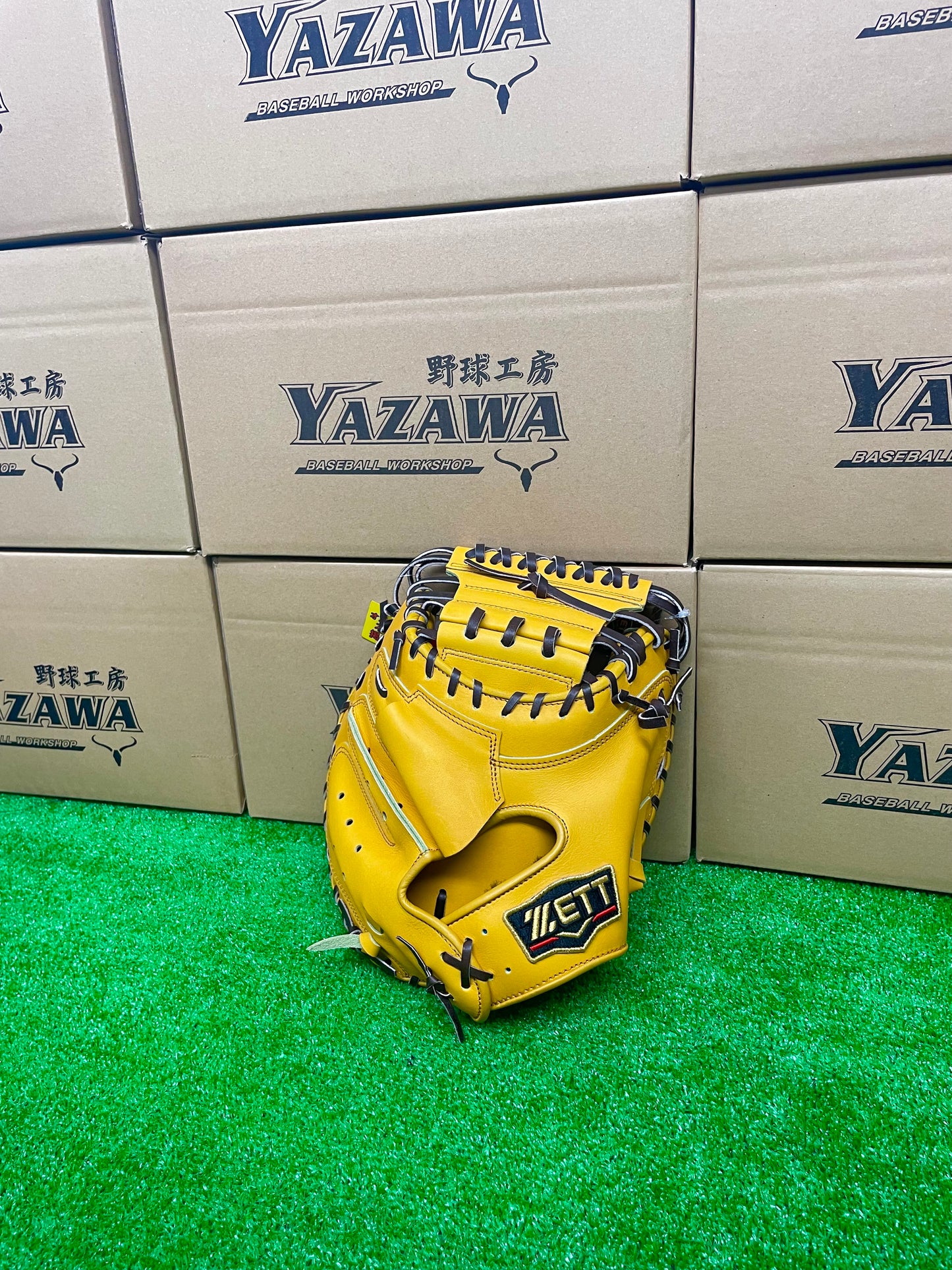 ZETT 硬式キャッチャーミット  森モデル　BPROCM960　オークブラウン