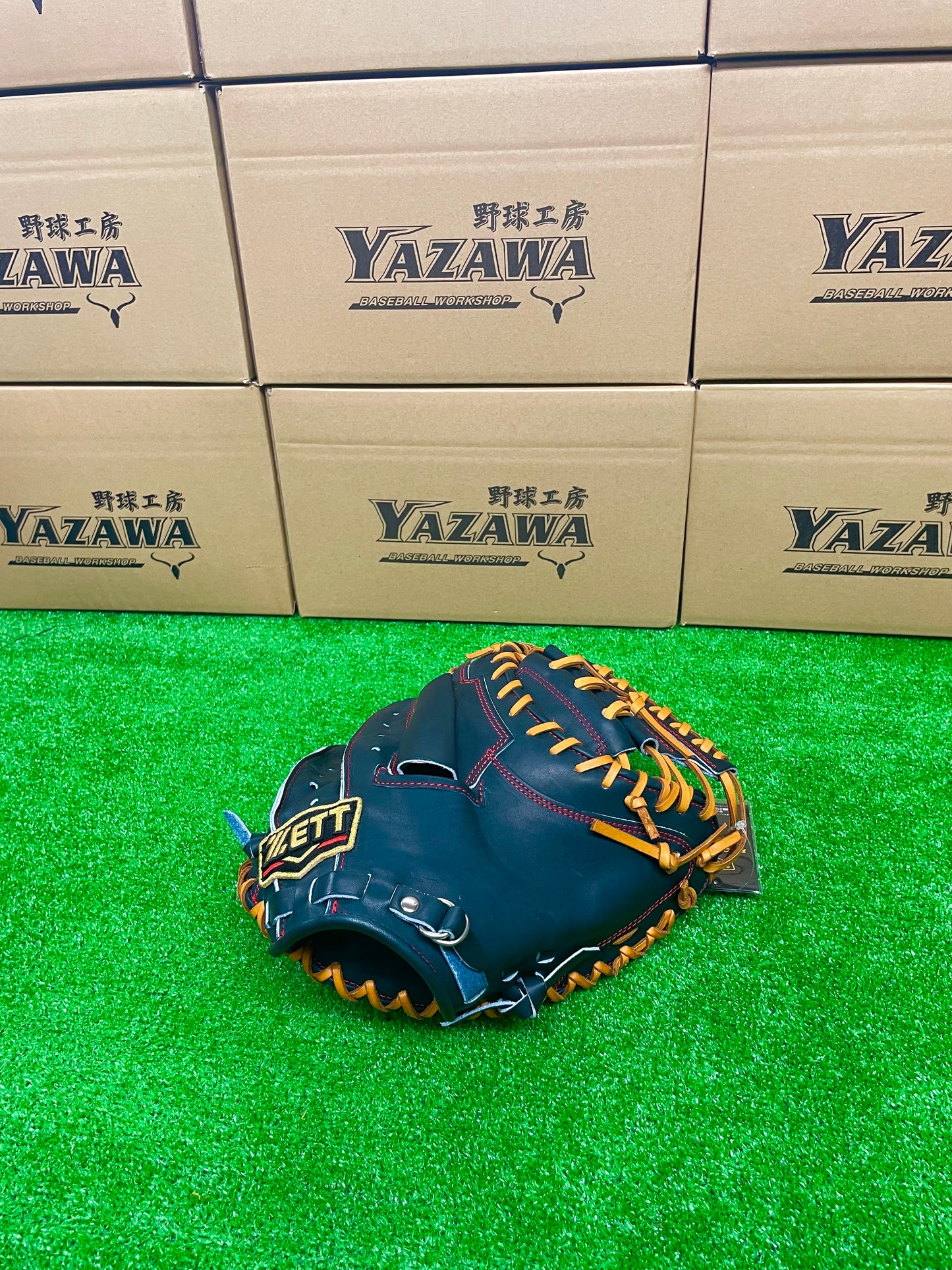 ZETT　限定硬式キャッチャーミット 小林モデル　BPROCM920X　ナイトブラック