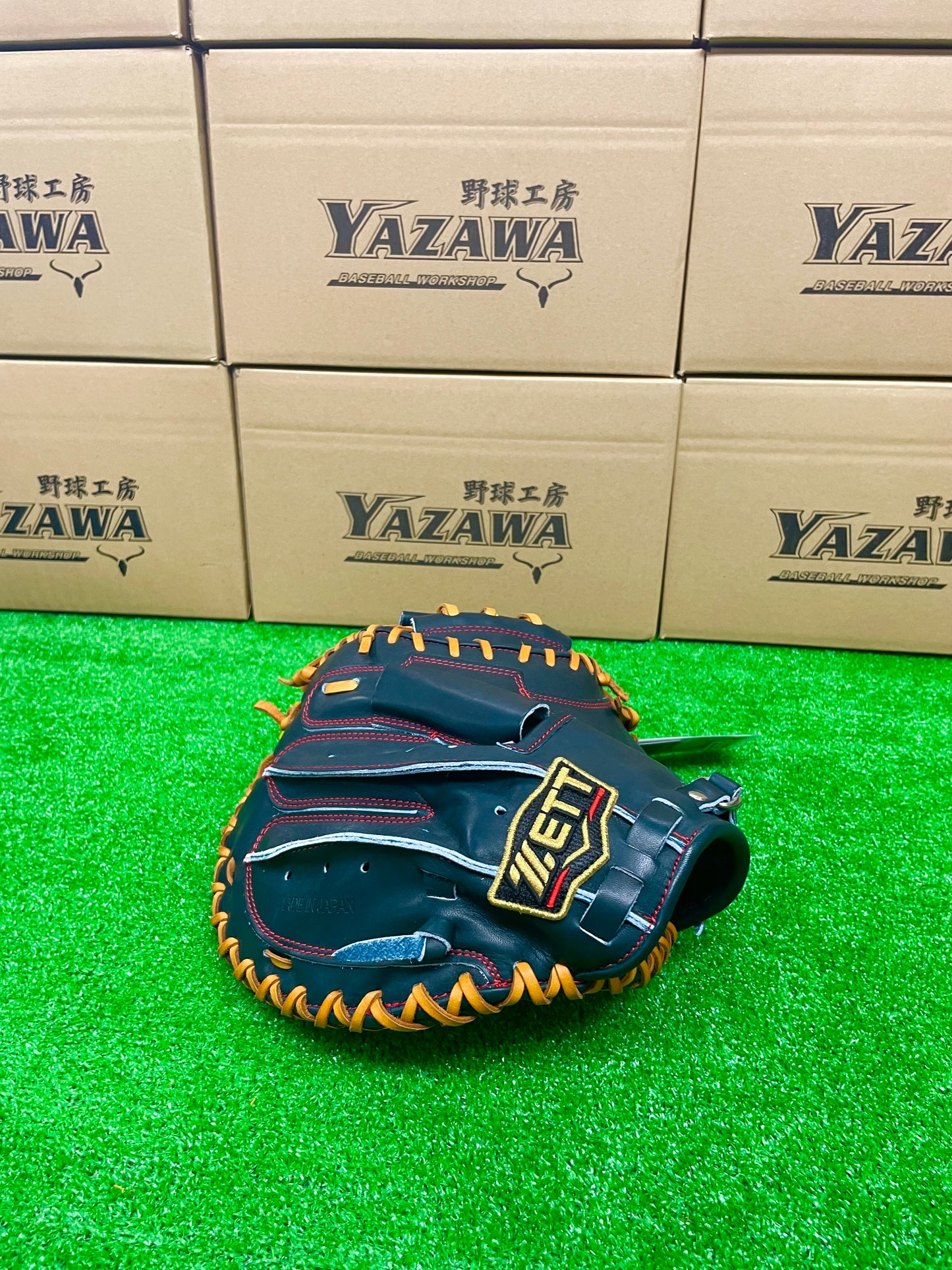 ZETT　限定硬式キャッチャーミット 小林モデル　BPROCM920X　ナイトブラック