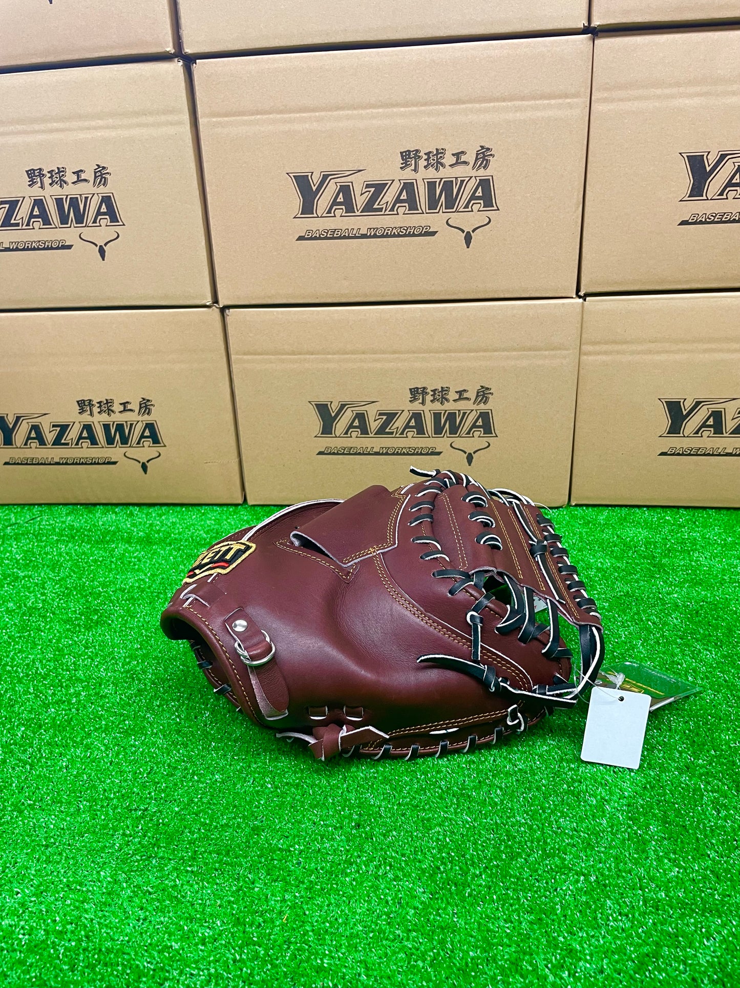 ZETT　硬式キャッチャーミット　小林モデル　BPROCM920　チョコブラウン