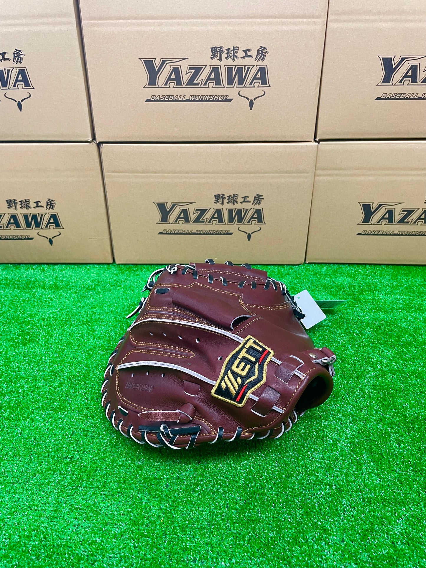 ZETT　硬式キャッチャーミット　小林モデル　BPROCM920　チョコブラウン