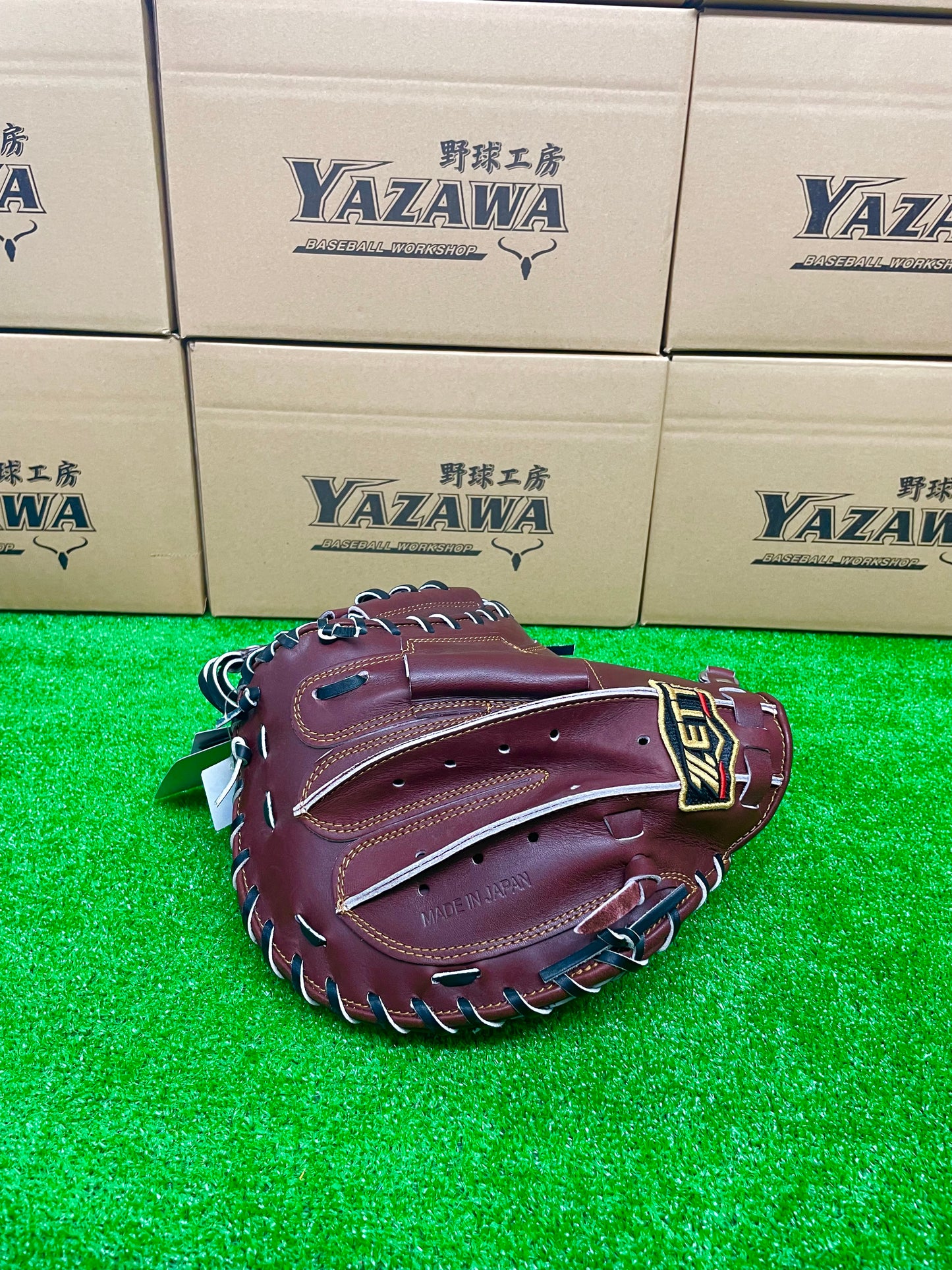 ZETT　硬式キャッチャーミット　小林モデル　BPROCM920　チョコブラウン