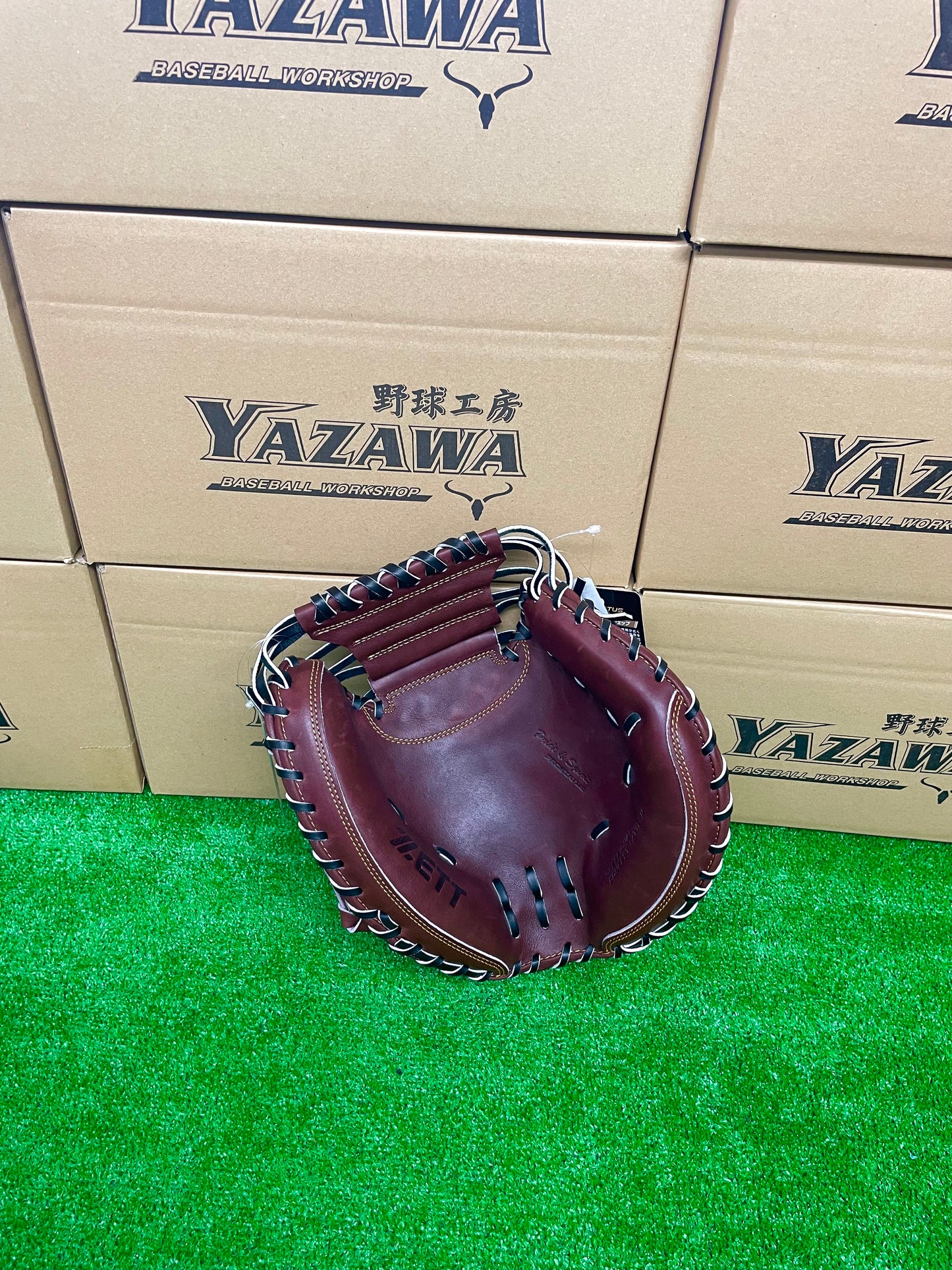 ZETT　硬式キャッチャーミット　小林モデル　BPROCM920　チョコブラウン