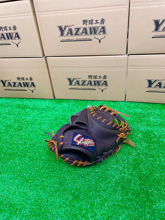 久保田スラッガー　軟式キャッチャーミットKSM-036　バーガンディ【型付け済み】