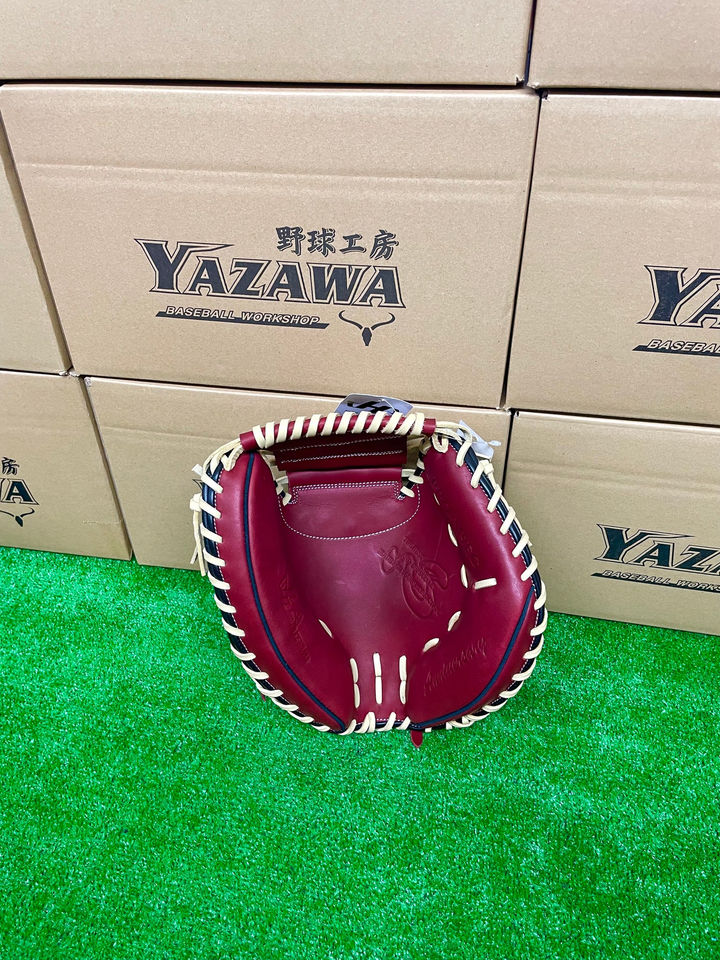 ハタケヤマ　軟式キャッチャーミット2025PRO-M9EC　ASバック　エンジ