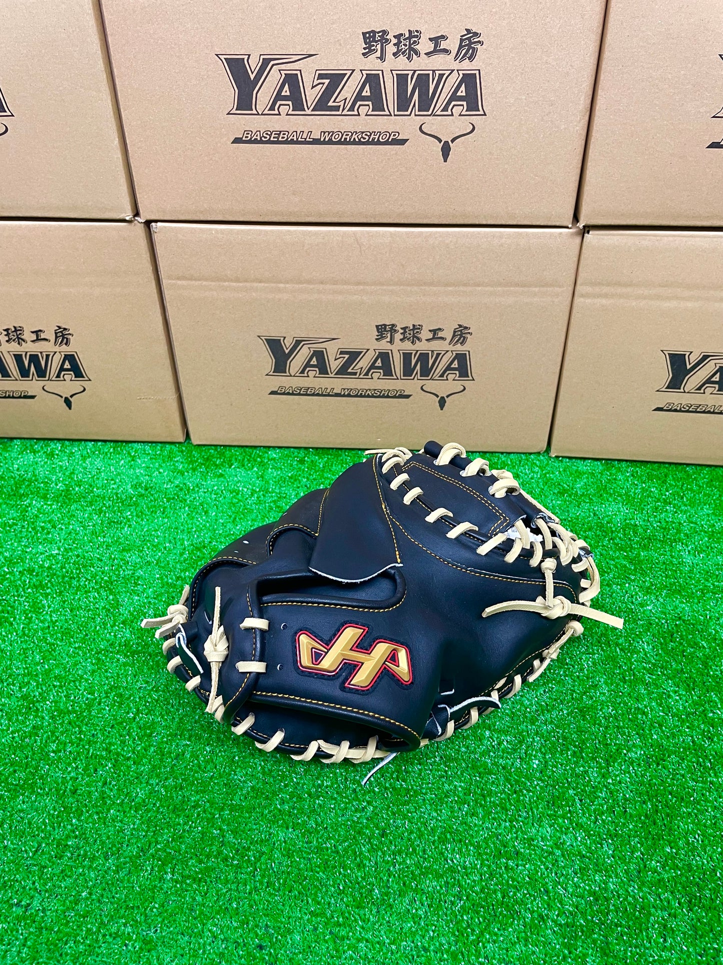 ハタケヤマ　軟式キャッチャーミットTH-M8BASP　ブラック