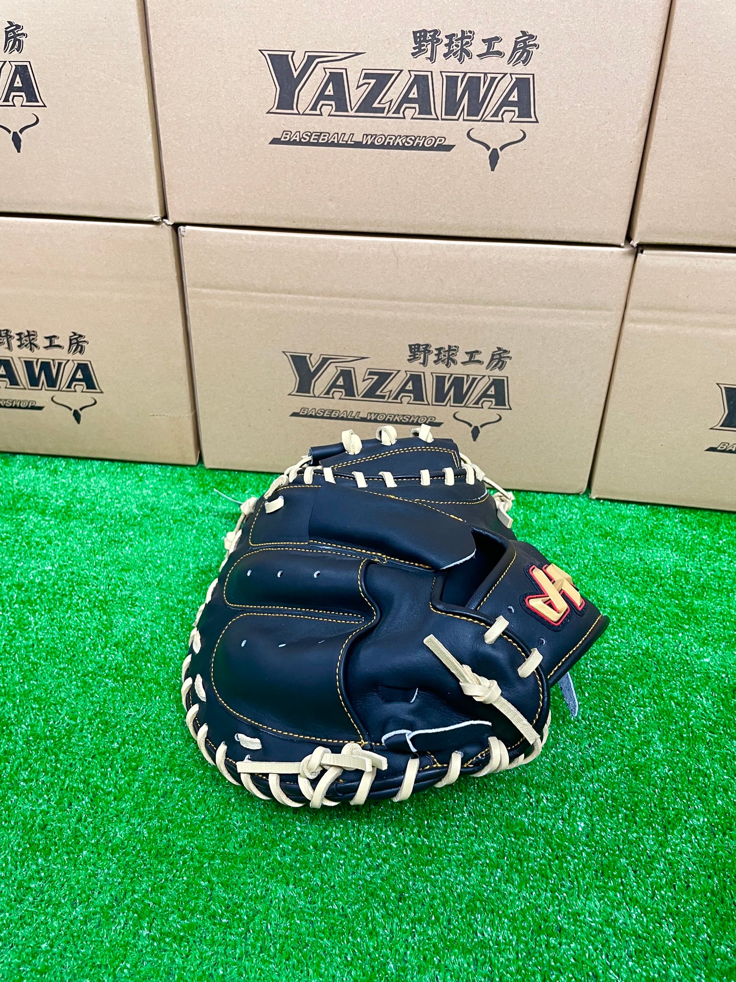 ハタケヤマ　軟式キャッチャーミットTH-M8BASP　ブラック