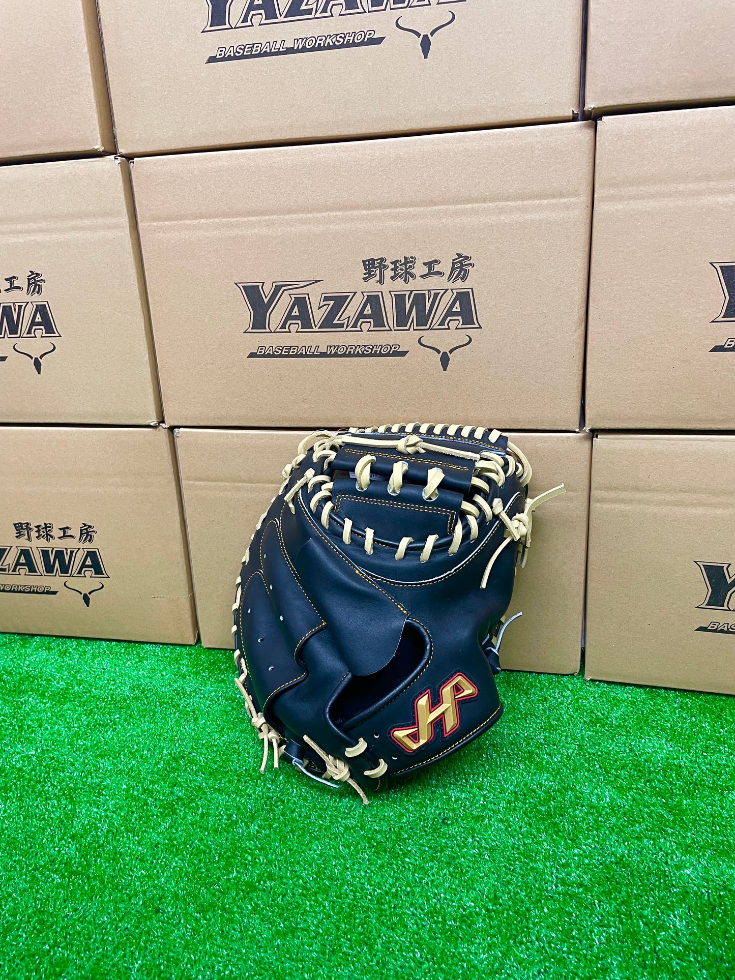 ハタケヤマ　軟式キャッチャーミットTH-M8BASP　ブラック