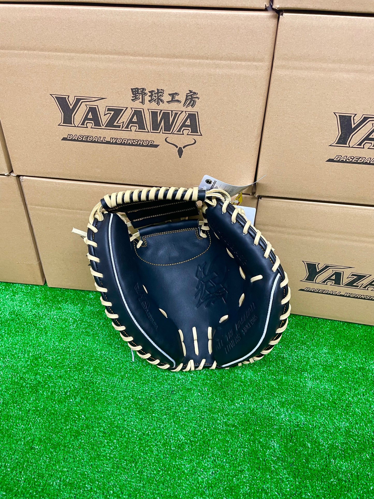 ハタケヤマ　軟式キャッチャーミットTH-M8BASP　ブラック