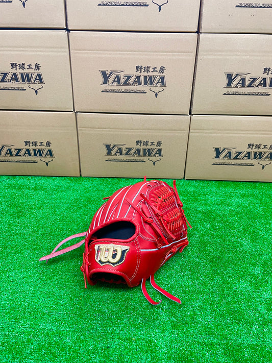 Wilson　硬式投手・ユーティリティ用グラブ　33型 Eオレンジ