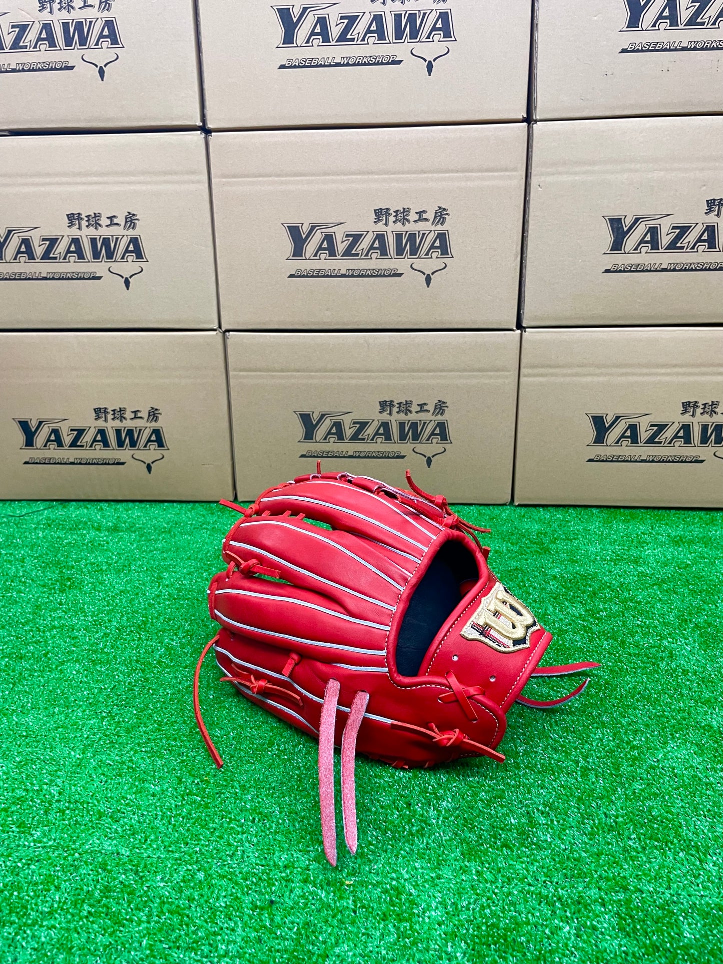 Wilson　硬式投手・ユーティリティ用グラブ　33型 Eオレンジ