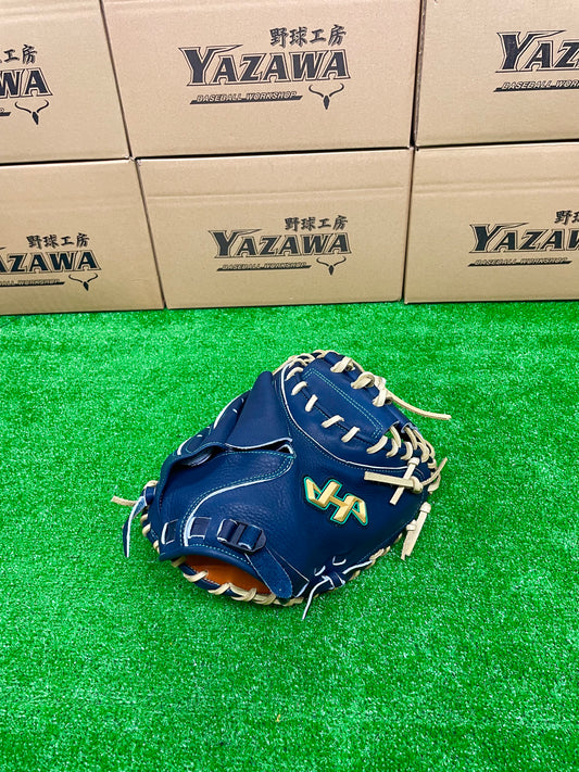 ハタケヤマ　軟式キャッチャーミット WN-25M9　Iブラック