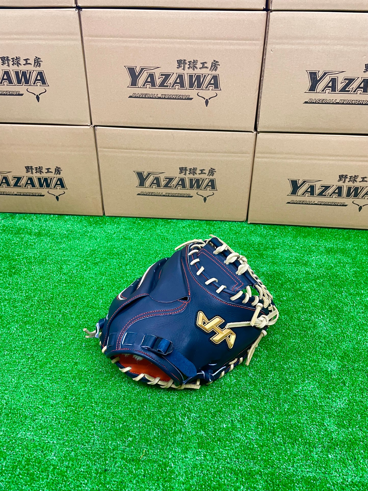 ハタケヤマ硬式キャッチャーミット　PRO-M9IB　Iブラック